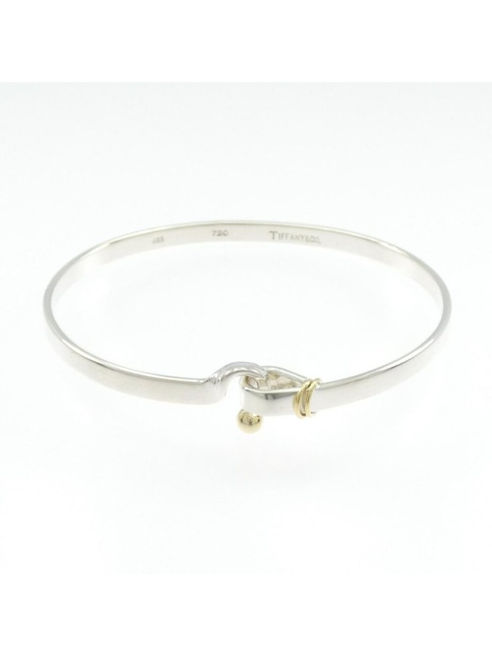 Tiffany & Co Vintage Hook & Eye Bangle Bracelet
